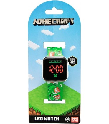 Reloj Led Minecraft Ref: MIN4129