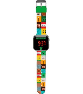 Reloj Led Minecraft Ref: MIN4272