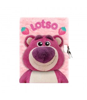 Diario C/Candado Peluche Ref: LTS00009