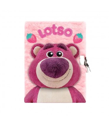 Diario C/Candado Peluche Ref: LTS00009