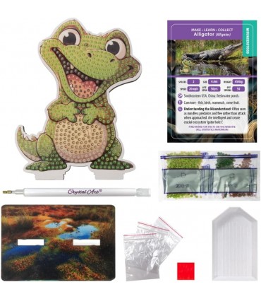 Caiman Crystal Art Buddy