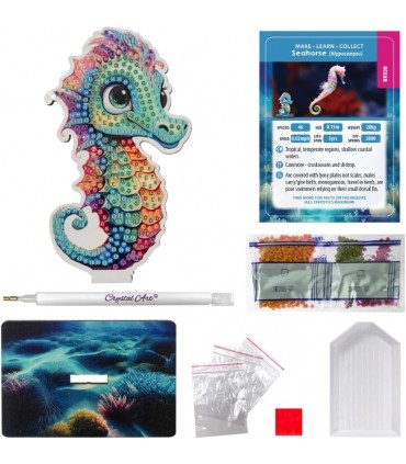 Caballito De Mar Crystal Art Buddy