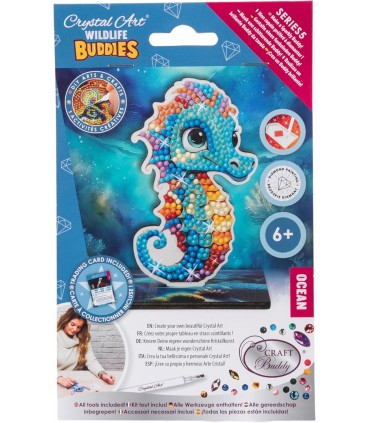 Caballito De Mar Crystal Art Buddy