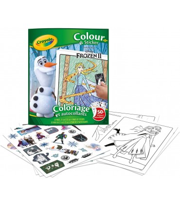 Libro Colorear+Sticker Frozen 04-5864