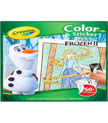 Libro Colorear+Sticker Frozen 04-5864