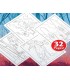 Libro Colorear+Sticker Frozen 04-5864