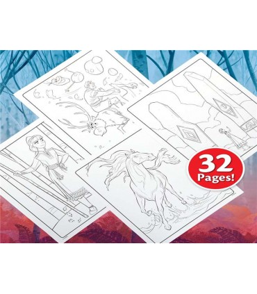 Libro Colorear+Sticker Frozen 04-5864