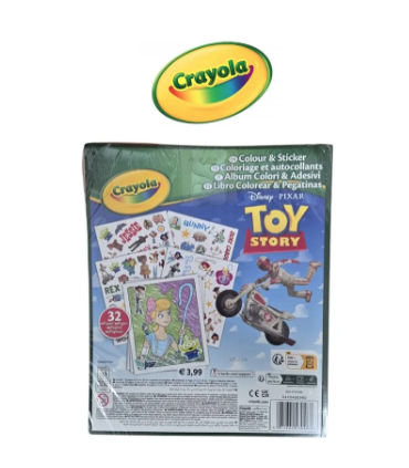 Libro Colorear+Stickers, Story 04-7048