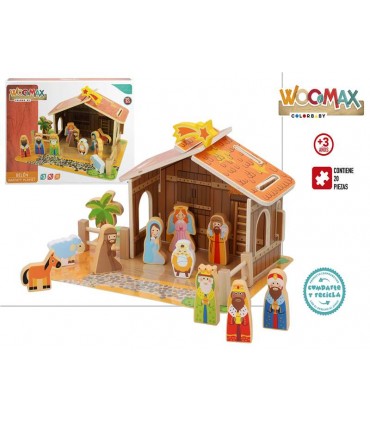 Caja Belen Madera 20 Pcs Ref: 46204