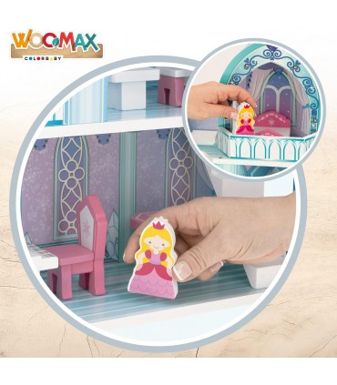 Castillo Madera Woomax 37x15x53Cm 49314