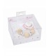 Set Chupete Rosa C/Cad.Pinza Ref: 6364