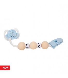 Set Chupete Azul C/Cad.Pinza Ref: 6365