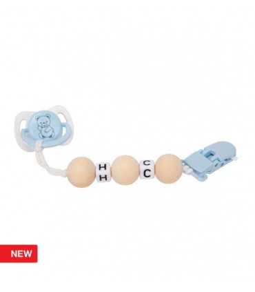 Set Chupete Azul C/Cad.Pinza Ref: 6365