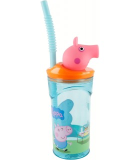 Vaso Peppa Pig Figura 360ML Ref: 48666
