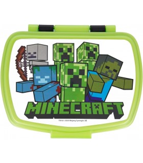 Sandwichera Minecratf Rectag.Ref: 40474