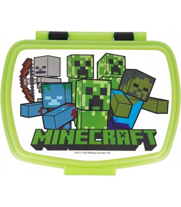 Sandwichera Minecratf Rectag.Ref: 40474