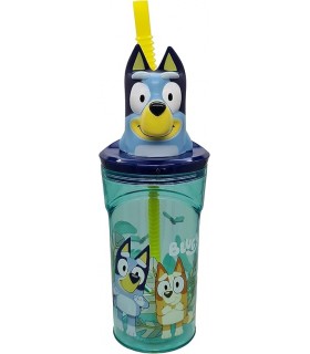 Vaso Bluey C/Pajita Ref: 50666