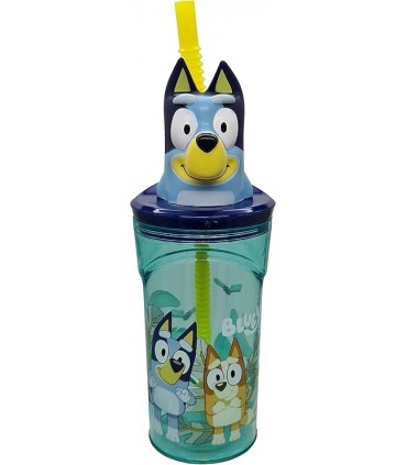 Vaso Bluey C/Pajita Ref: 50666