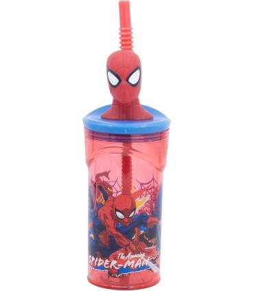 Vaso Figura 3D Spiderman 360ML 83566