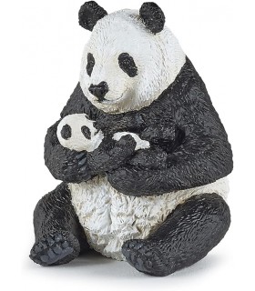 Panda Sentado Y Cria Ref: 50196 