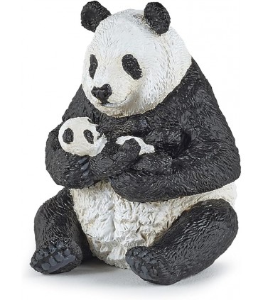 Panda Sentado Y Cria Ref: 50196 