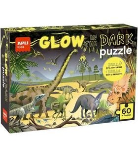 Puzzle Dinos Brillan Oscurida Ref: 19435