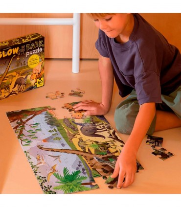 Puzzle Dinos Brillan Oscurida Ref: 19435