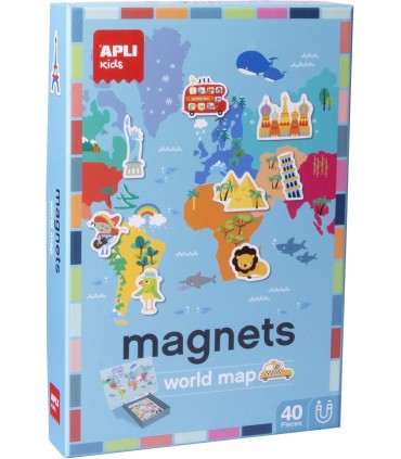 C.Magnetico Mapa Mundi 40U Ref: 16494