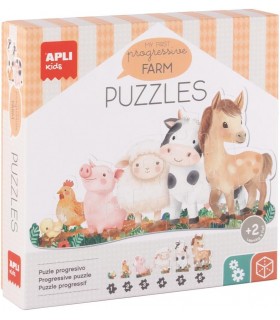 Puzzle animales de granja 20123