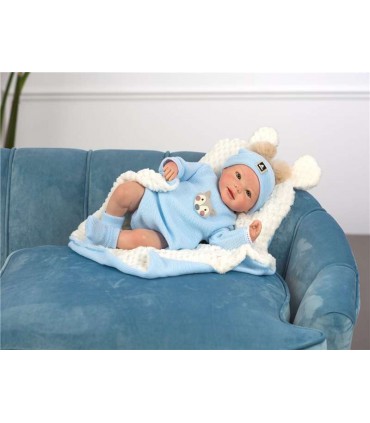 Reborn Hector S/Pelo,Pelele Manta 10212