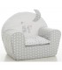 Sillon Stars Gris 44x34x53Cm Ref: 28171