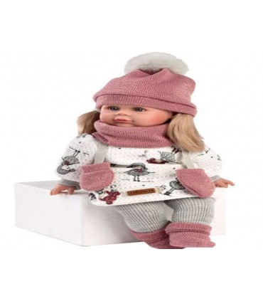Muñeca Berta 2 Colas Rubias S/Mec.926SM