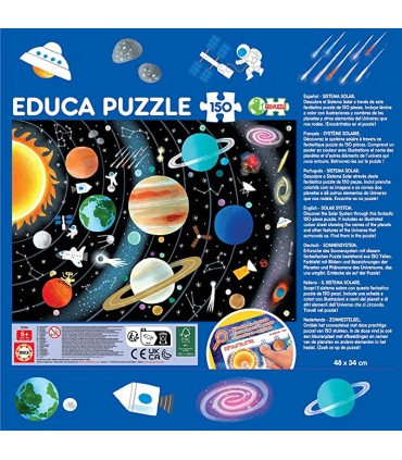 Puzzle 150 Pcs Sistema Solar Ref: 19584