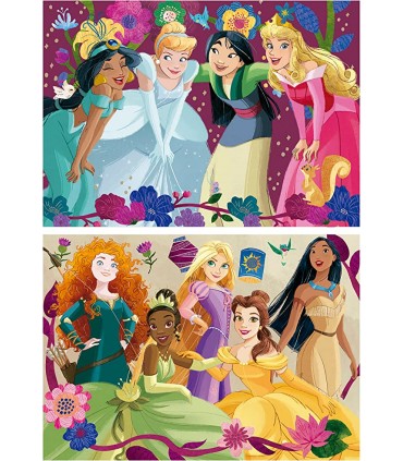 Puzzle 2 x 48 Pcs Princesas Ref: 19675