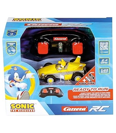 Coche R/C Sonic Amarillo 1:43 370430023