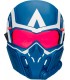 Mascara Vision Vuelo Capitan Amer F9303