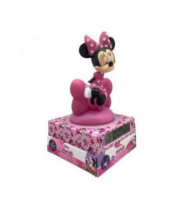 Lampara 3D C/Despertador Minnie MN4500