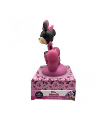 Lampara 3D C/Despertador Minnie MN4500