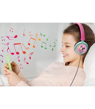 Cascos Estereos Minnie Pleg. LE-HP010MN