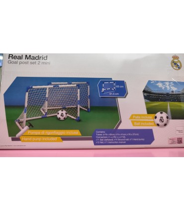 Real Madrid Goal Post Set 2 Mini 28806