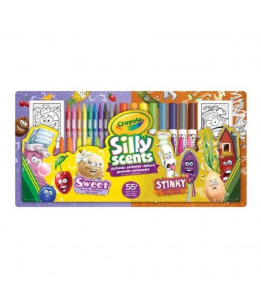 Blister Silly Scents 55Pcs 04-0642 Crayo