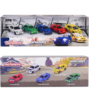 Caja 5 Coches Japon Ref: 212051031