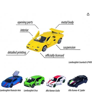 Caja 5 Coches Italia Ref: 212053178