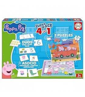SuperPack 4 En 1 Peppa Pig  Ref: 16229