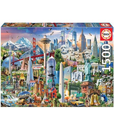 Puzzle 1500 Pcs Simbolos Norte Ref:17670