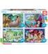 Multi 4 Puzzles 50-80-100-150 Ref:18105