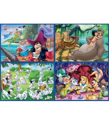 Multi 4 Puzzles 50-80-100-150 Ref:18105