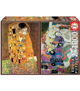 Puzzle 2 X 1000 Pcs Gustav El Beso 18488
