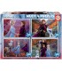 Multi 4 Puzzles Frozen Ref: 18640 