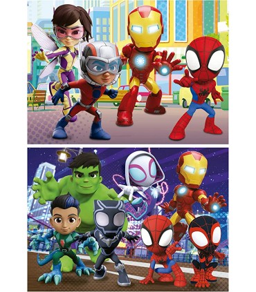 Puzzle 2 X 48Pcs Spidey Ref: 19678